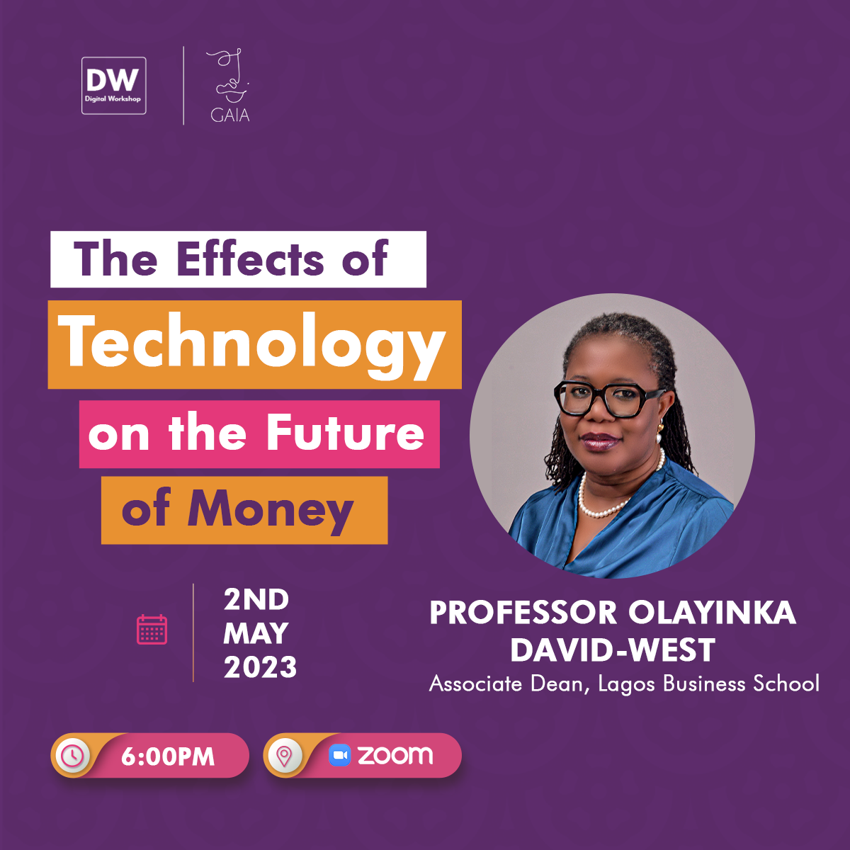 Digital Workshop with Professor Olayinka David-West - GAIA AFRICA Club